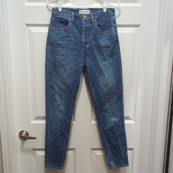 Denim Forum The Yoko High Rise Slim Jeans 29 - Picture 1 of 15